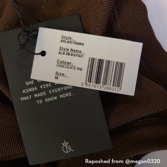 4th and Reckless Allie Ribbed Sleeveless Bodysuit - Picture 16 of 16